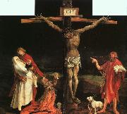  Matthias  Grunewald Crucifixion oil on canvas